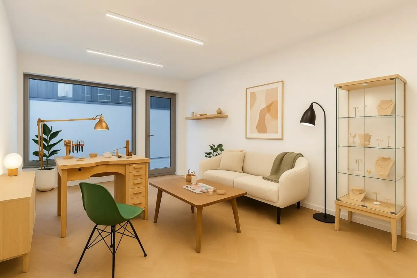 Attraktiver Gewerberaum im Herzen von Burgdorf - Foto 1 von 6