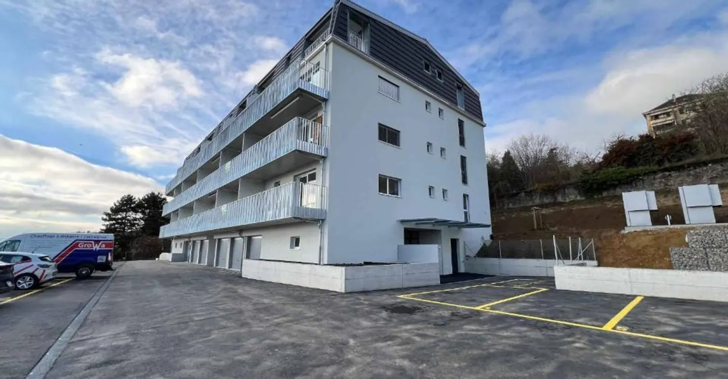 Magnifico appartamento nuovo di 4½ al piano superiore con balcone e vista libera - Foto 7 di 8