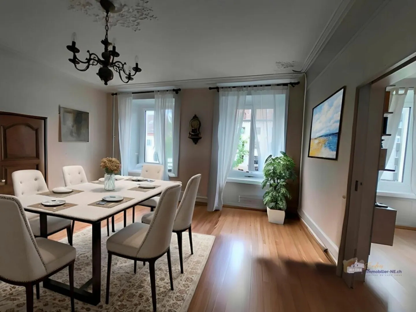 Immeuble de rendement situé dans rue piétonne - 5 appartements et 2 commerces - Photo 10 sur 17