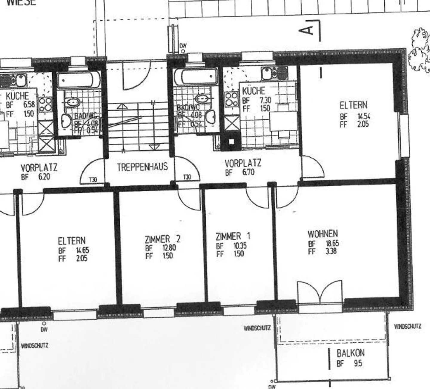 Appartamento 4 locali ben tenuto con balcone in un quartiere tranquillo di Weinfelden - Foto 13 di 13