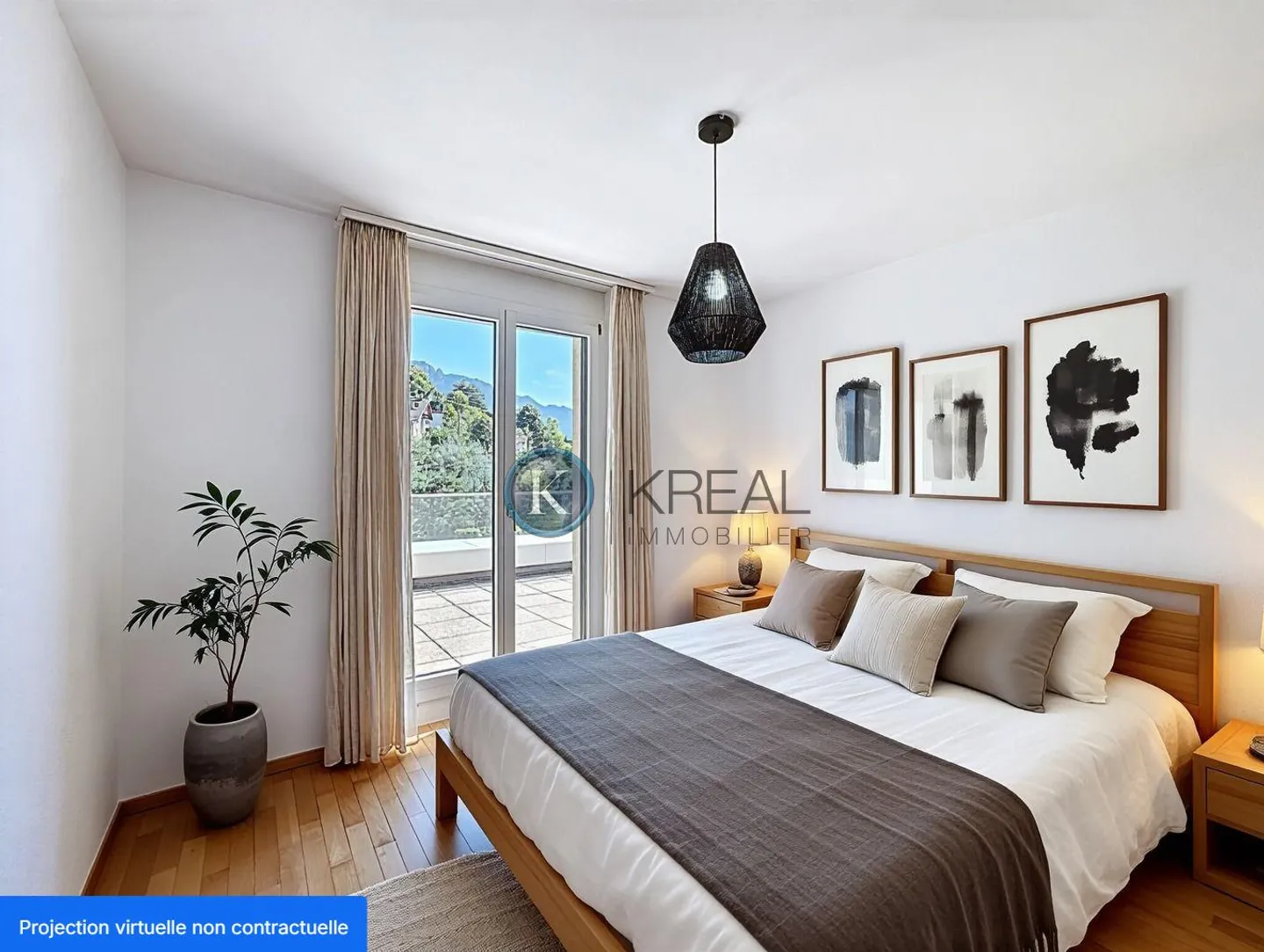 Außergewöhnliche 5.5-Zimmer-Wohnung mit Panoramablick - Foto 6 von 7