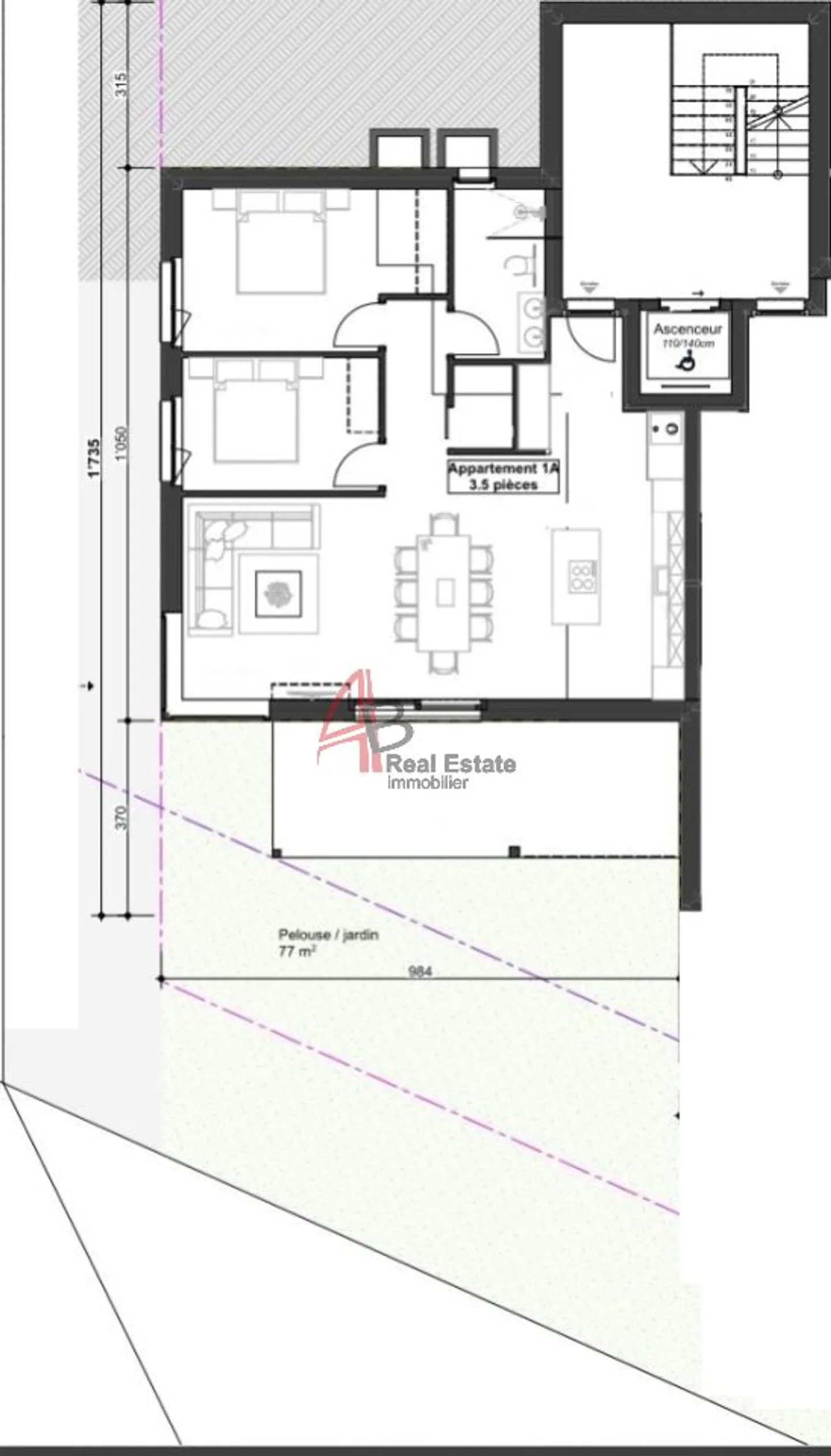 3.5-room apartment - Photo 9 of 9