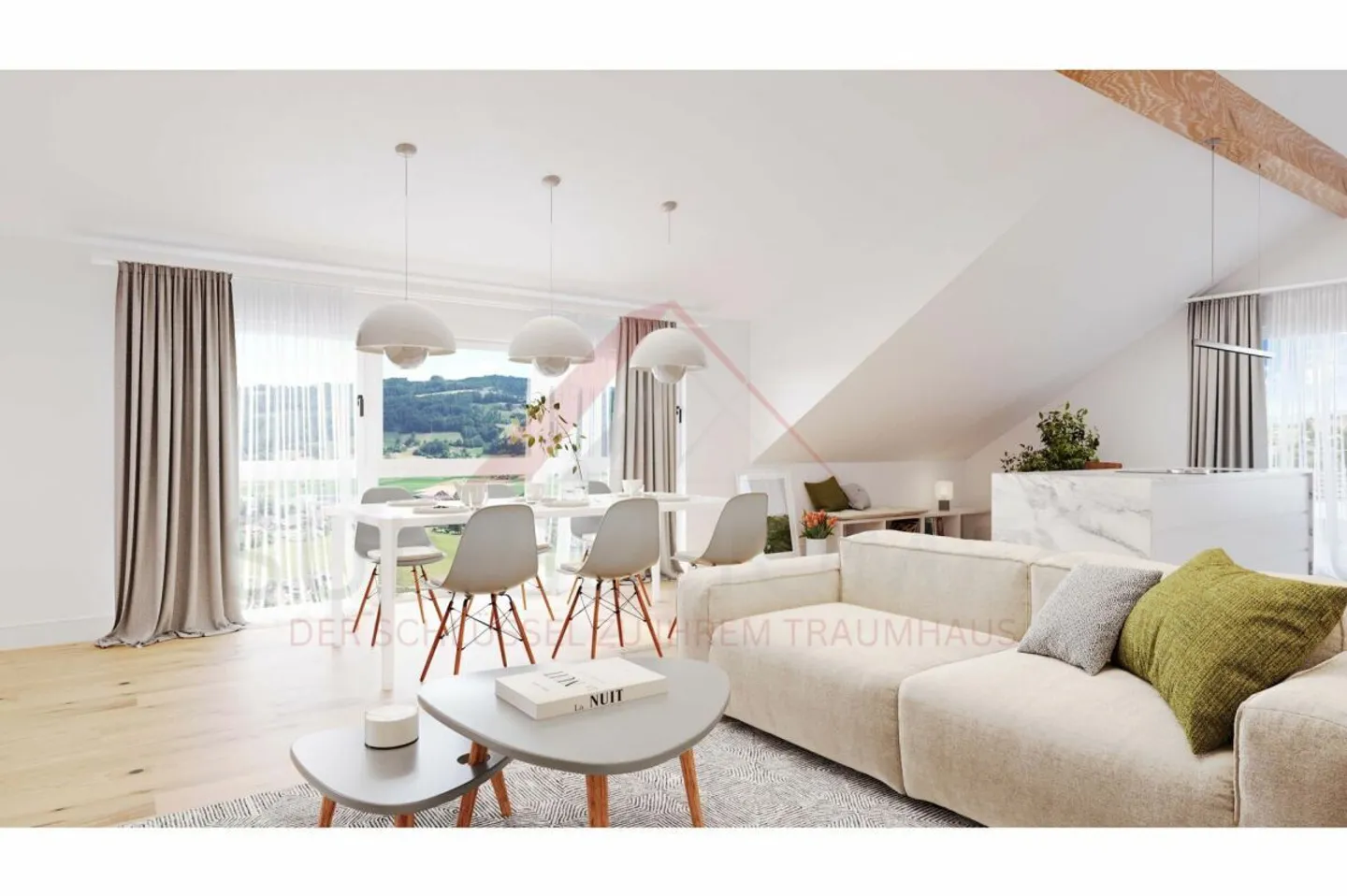 Attico 5½ locali con galleria, panorama e privacy - «RESIDENCE CENTRO» Sud - Foto 3 di 15