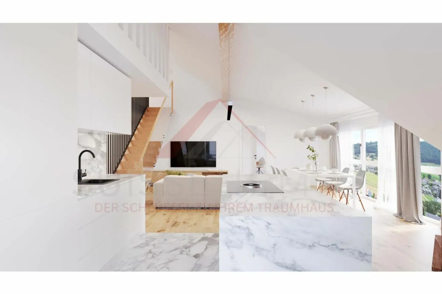 Attico 5½ locali con galleria, panorama e privacy - «RESIDENCE CENTRO» Sud - Foto 4 di 15