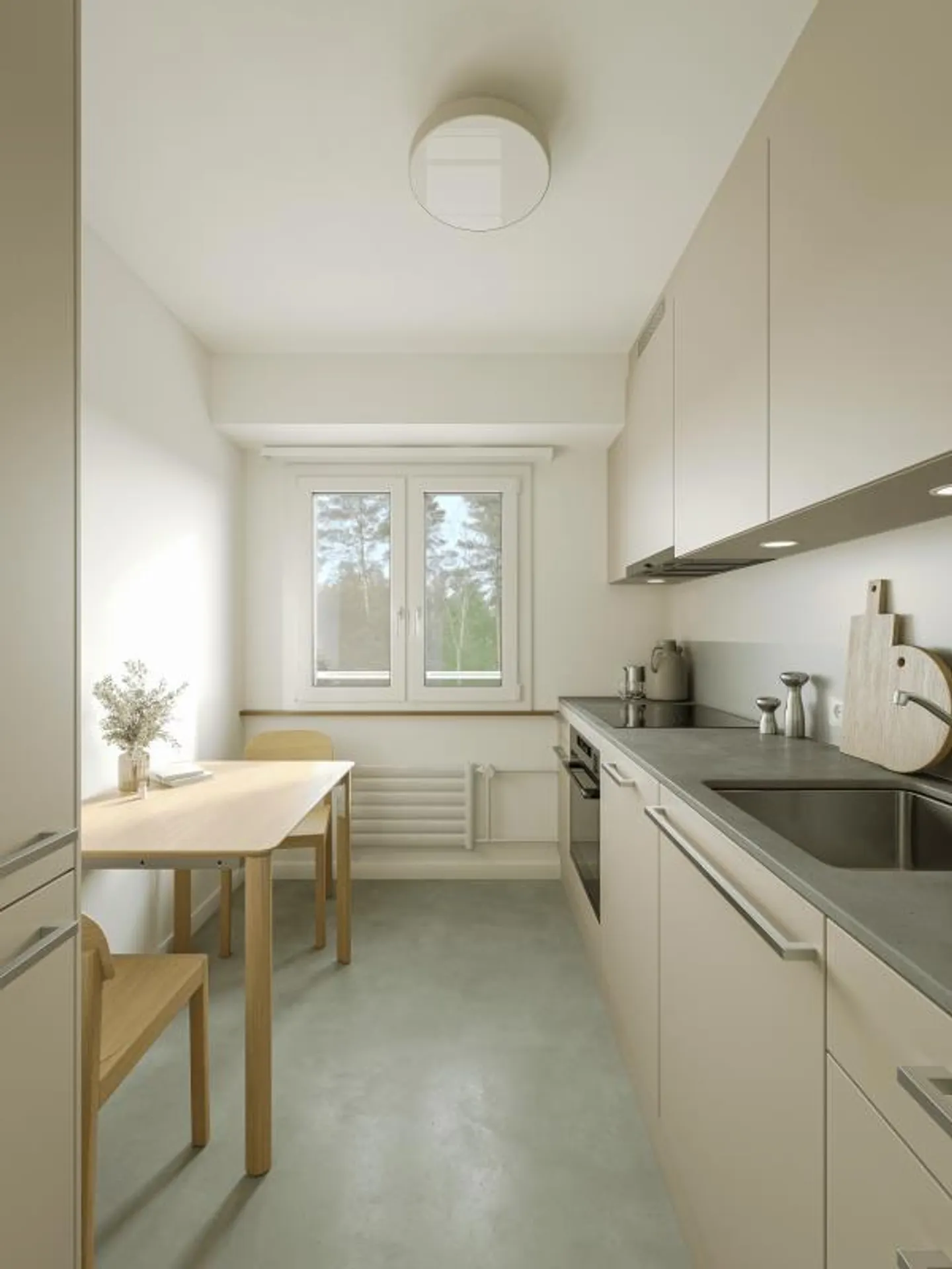 Appartement 1 pièce fraîchement rénové à Köniz - Photo 1 sur 5