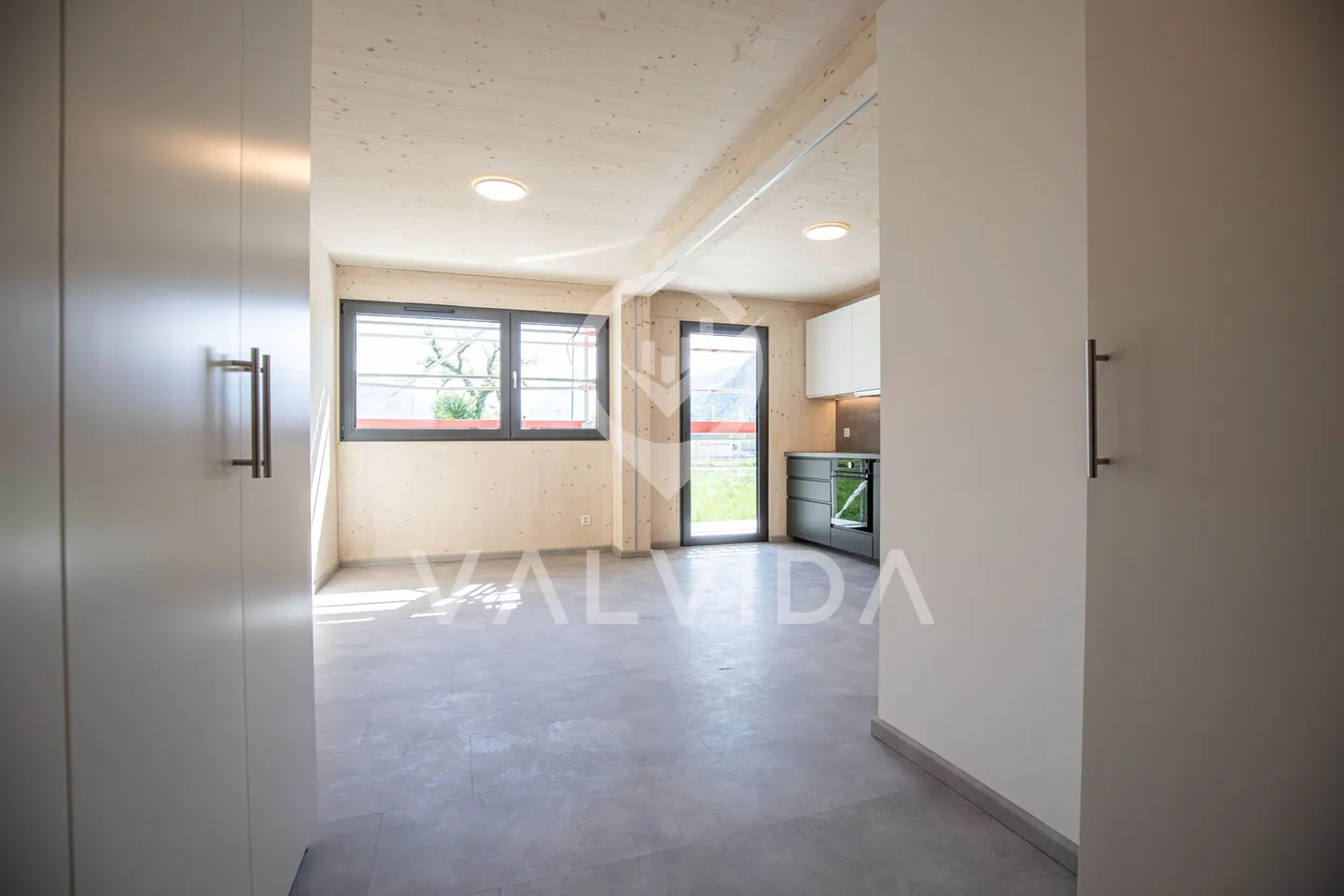 Appartement moderne de 1,5 pièce à Gampel - Première occupation avec une vue imprenable - Photo 4 sur 6