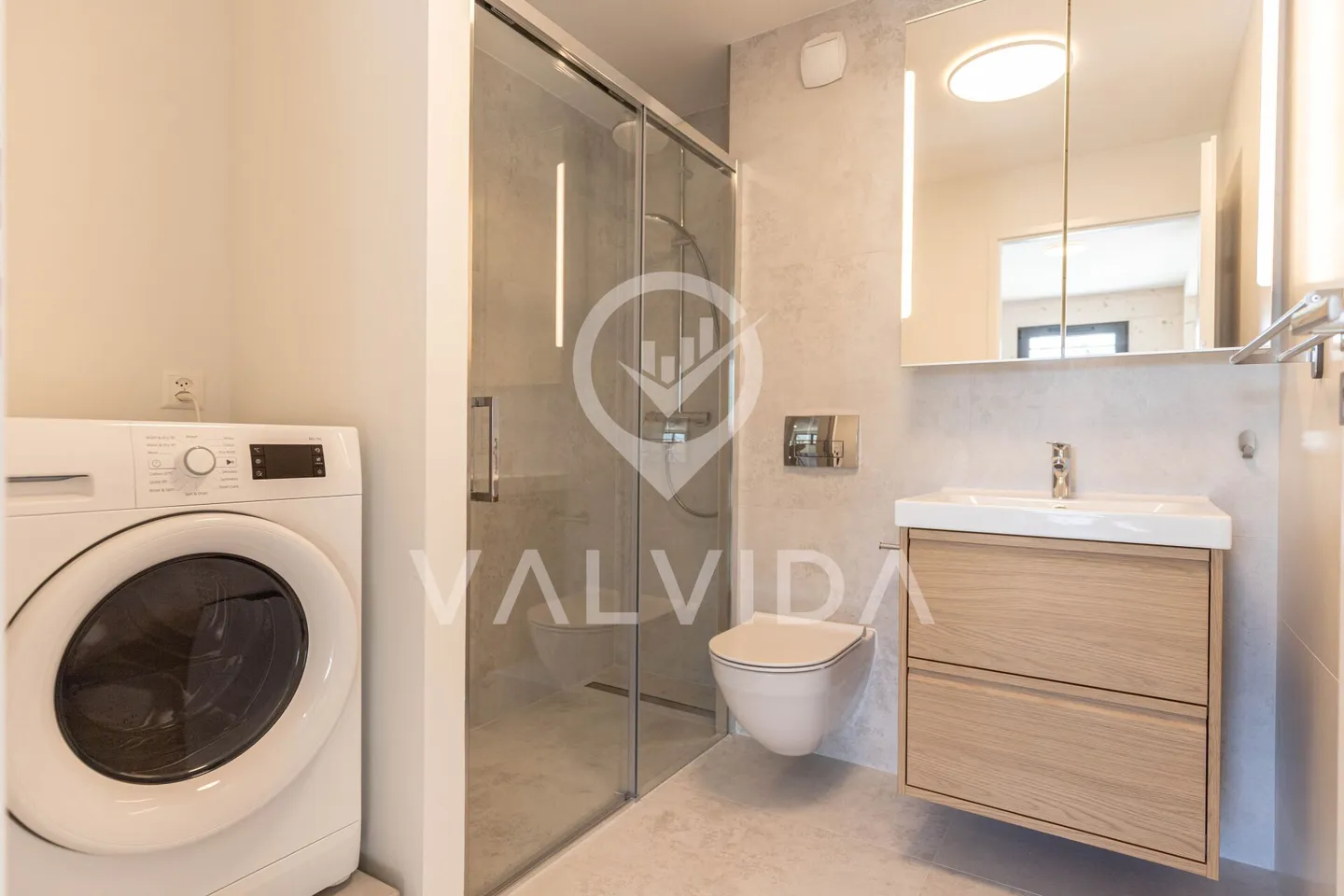 Appartement moderne de 1,5 pièce à Gampel - Première occupation avec une vue imprenable - Photo 6 sur 6