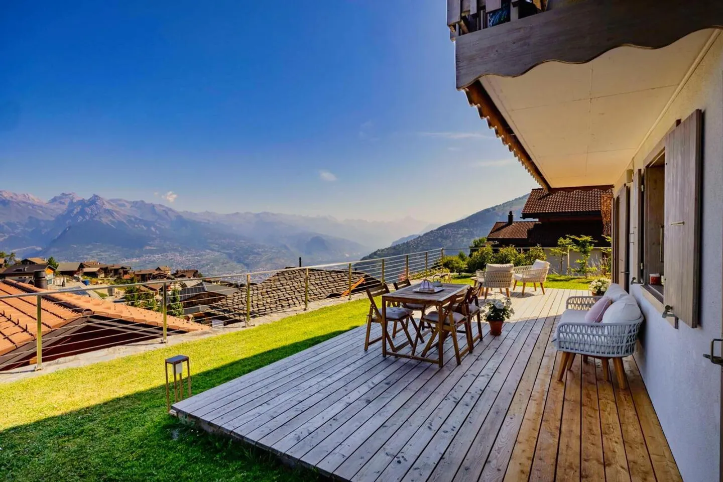 «Gemütliches Chalet mit Panoramablick» - Foto 1 von 12