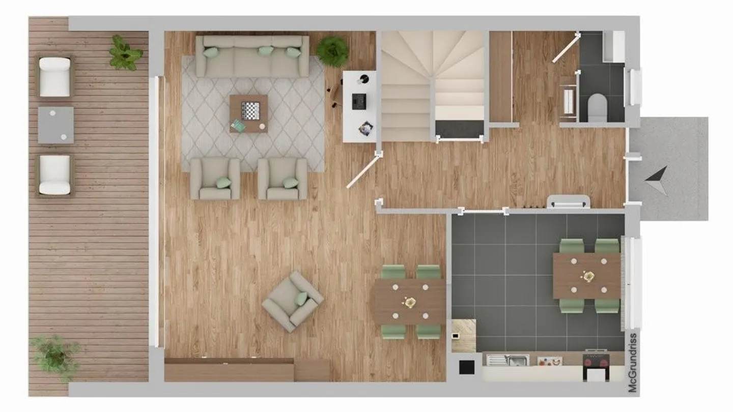 Maison familiale semi-détachée rénovée attrayante - Photo 9 sur 11