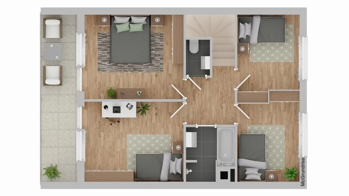 Maison familiale semi-détachée rénovée attrayante - Photo 10 sur 11