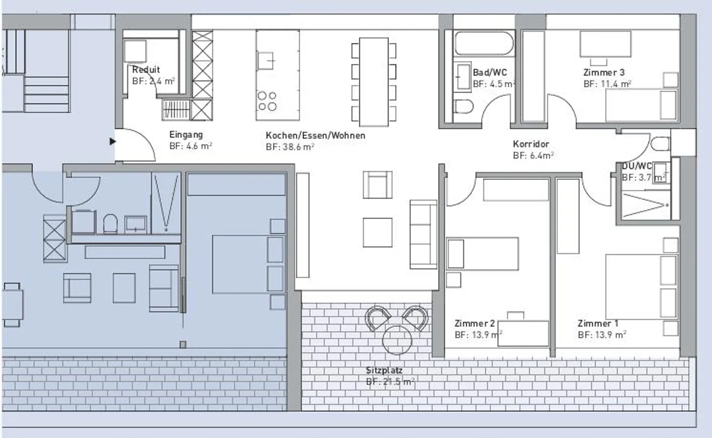 Modern 4.5-room apartment in Wetzikon - Photo 7 of 7