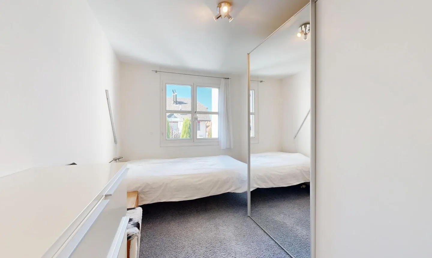 Charmante Triplex-Wohnung mit Garten - Foto 9 von 11