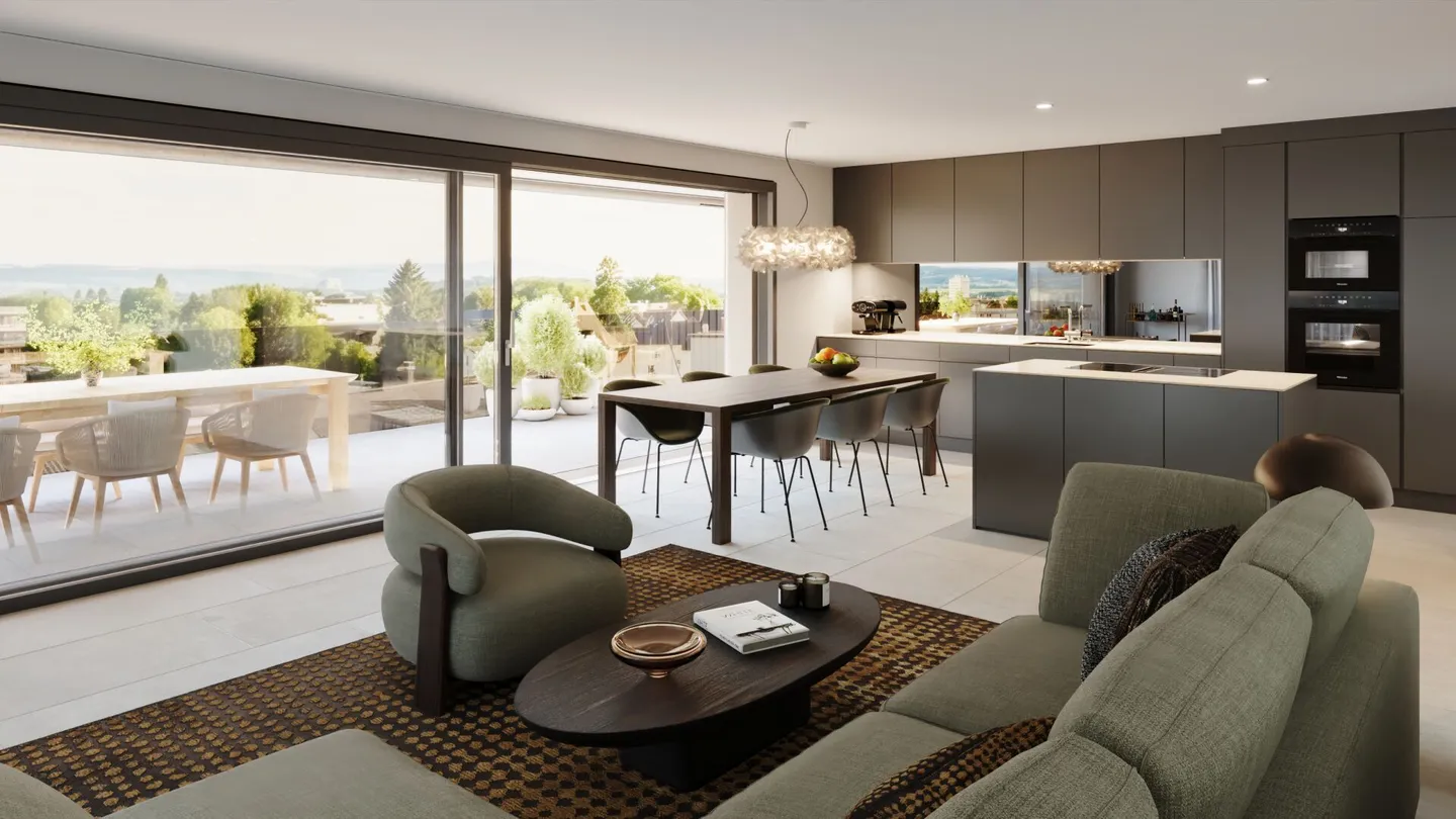 5.5-Room New Apartment with Breathtaking View - Photo 2 of 7