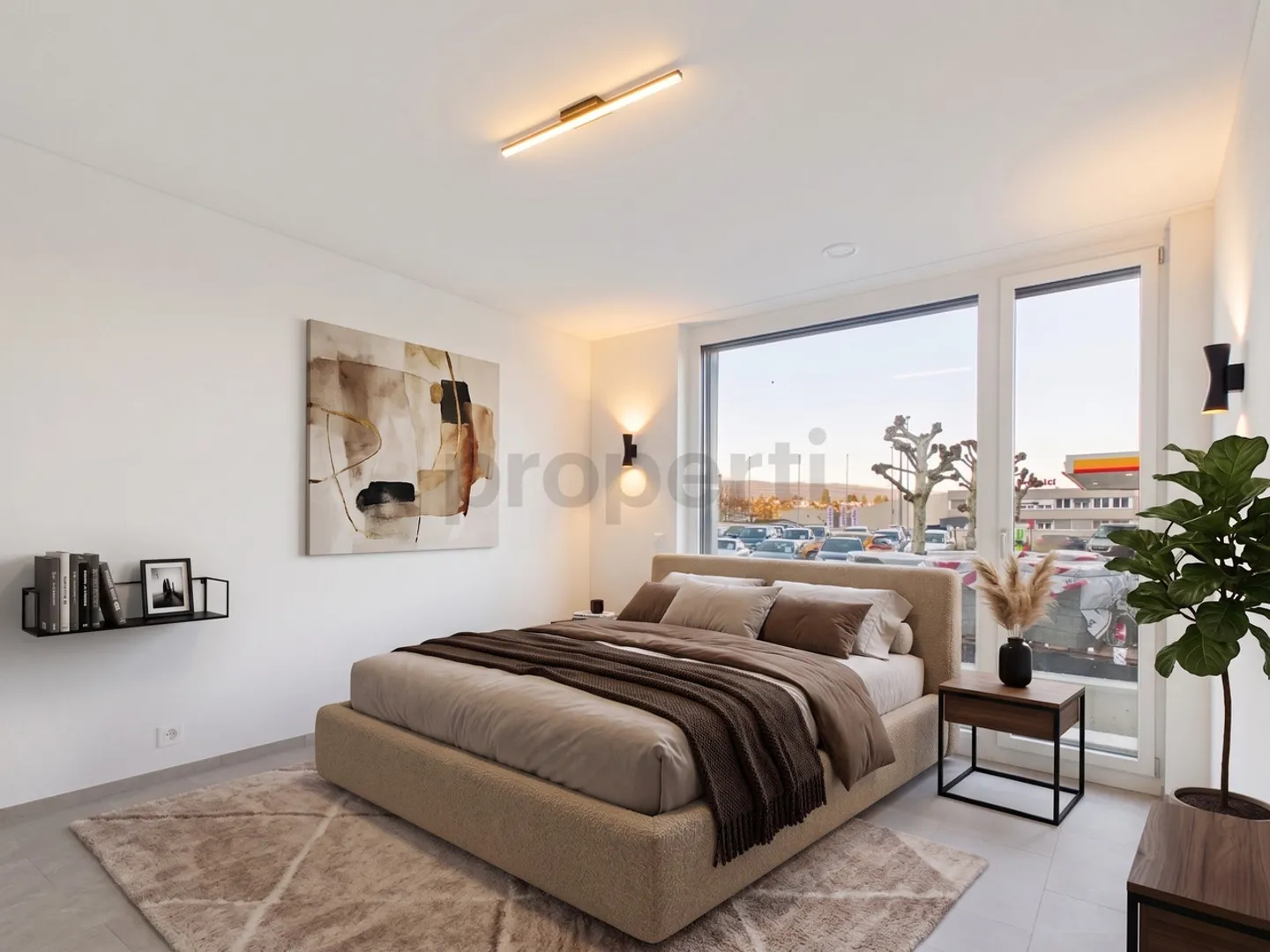 Prima occupazione; appartamento di 3,5 stanze in standard di proprietà - Foto 2 di 8
