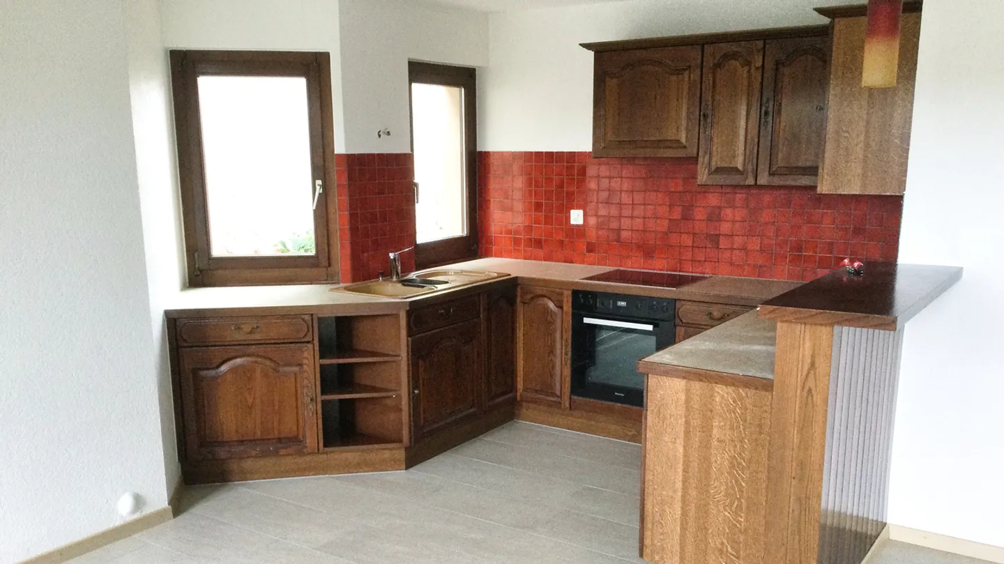 Appartamento di 3,5 locali al piano terra a Montagny-la-Ville / FR - Foto 1 di 6