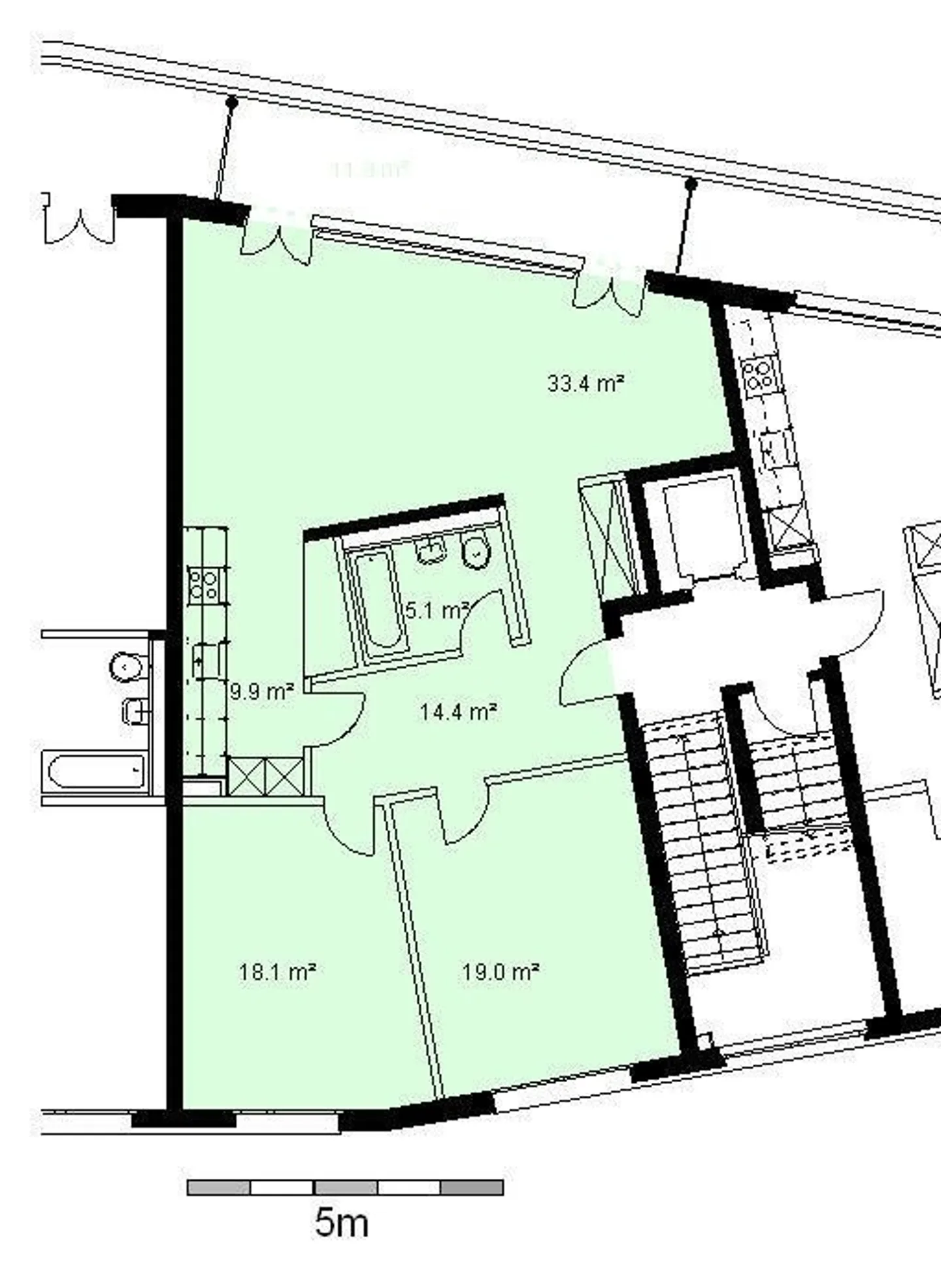 Ambiente abitativo unico garantito... - Foto 12 di 12