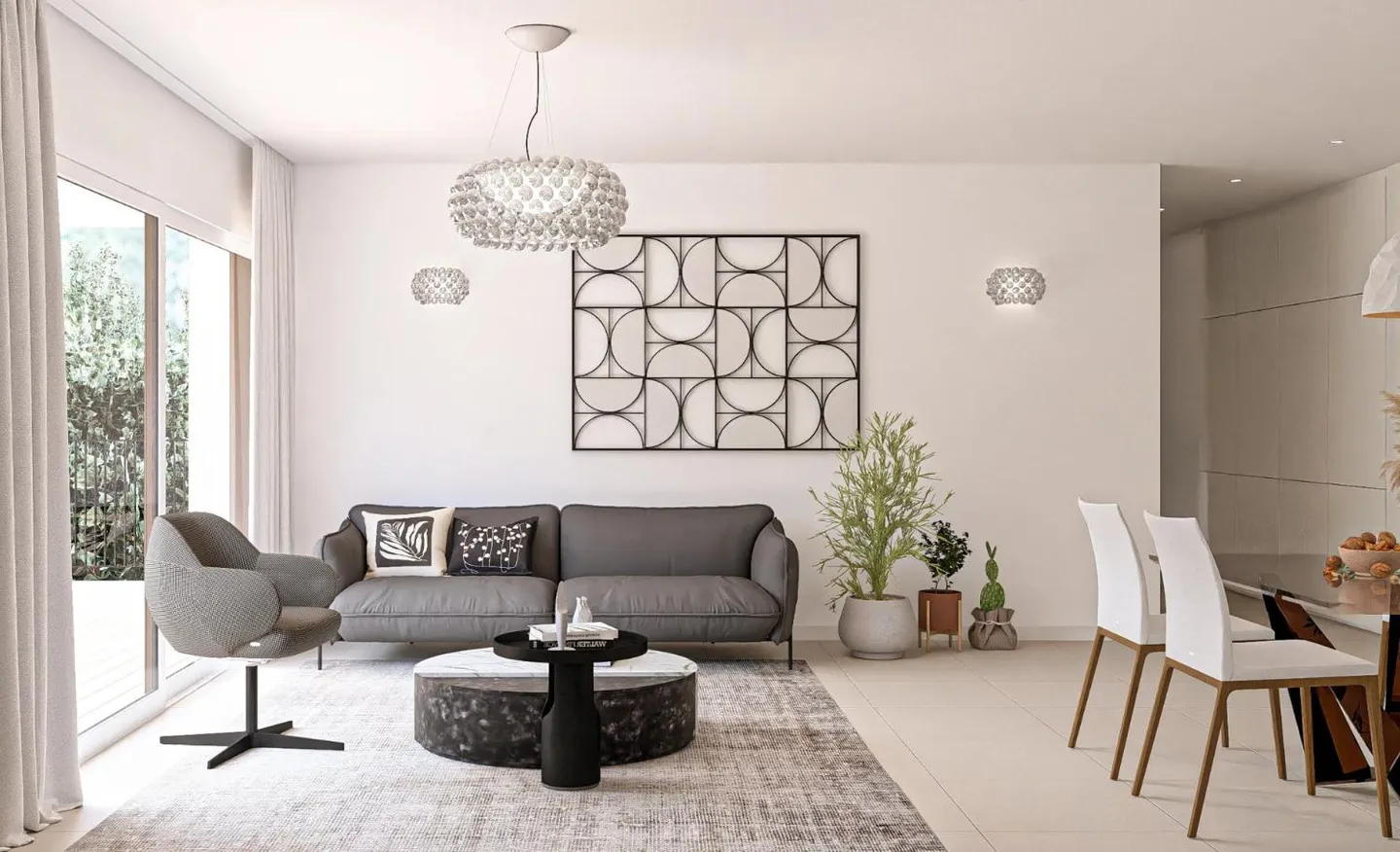 Appartamento nuovo di 2,5 locali con balcone. - Foto 4 di 13