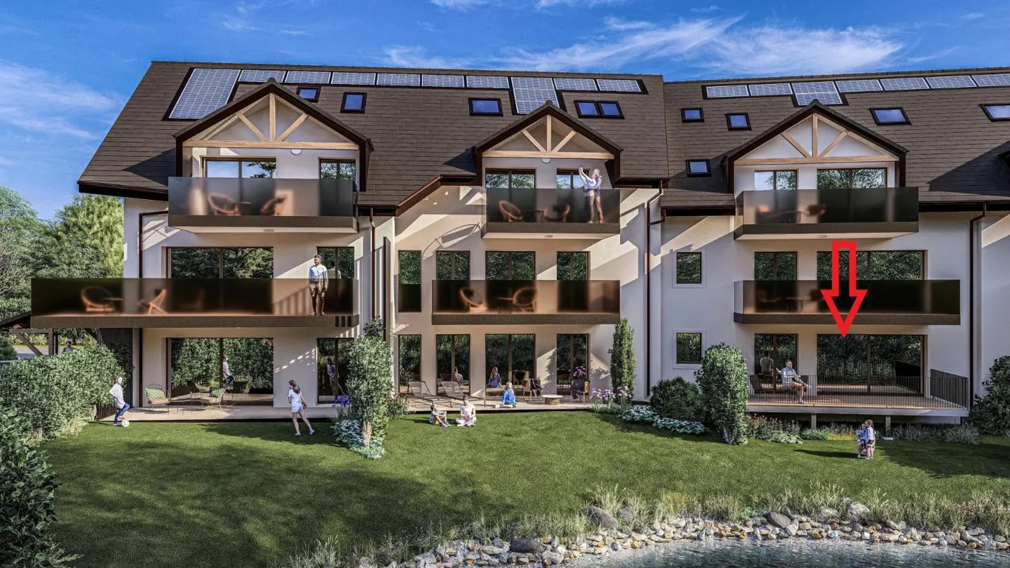 Appartamento nuovo di 2,5 locali con balcone. - Foto 10 di 13