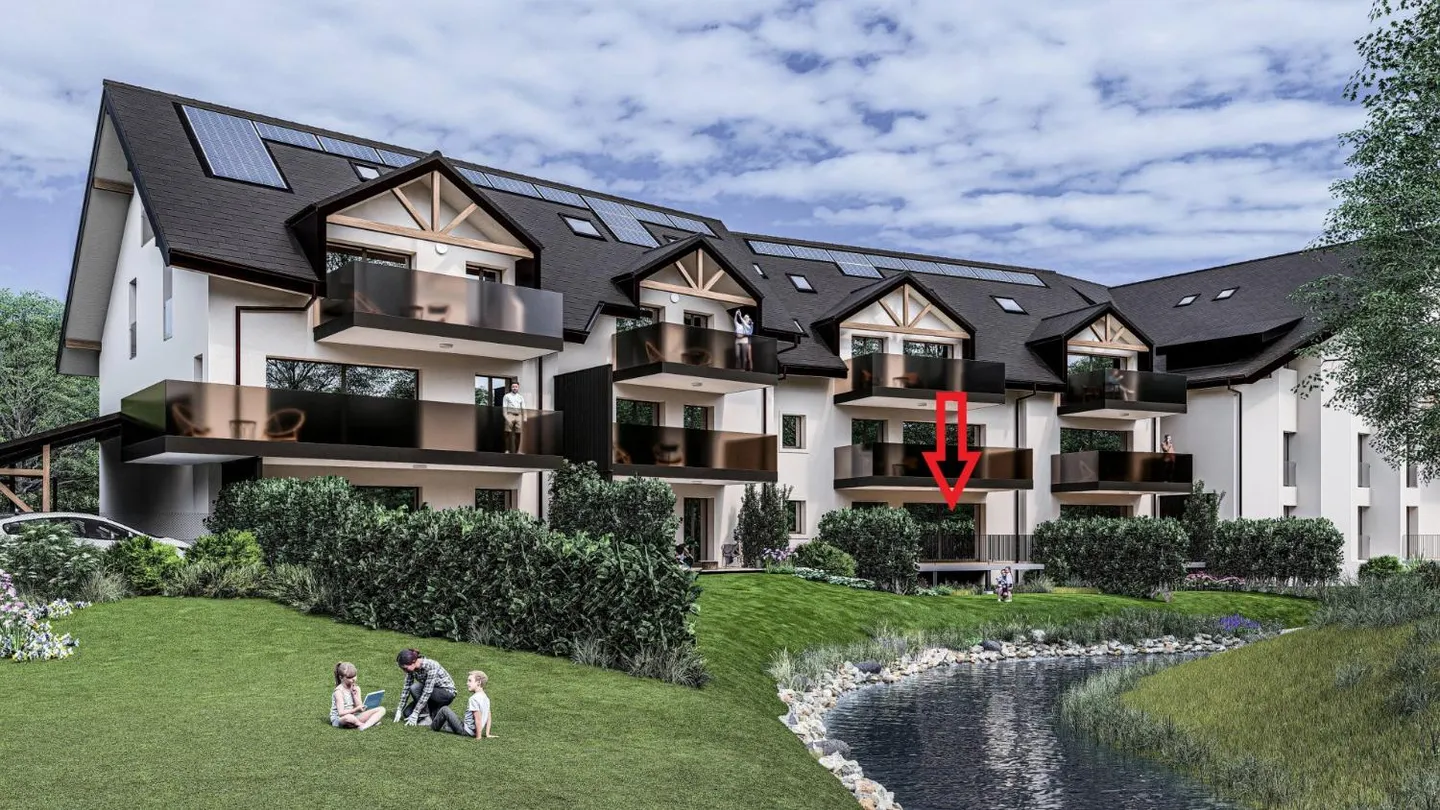 Appartamento nuovo di 2,5 locali con balcone. - Foto 11 di 13