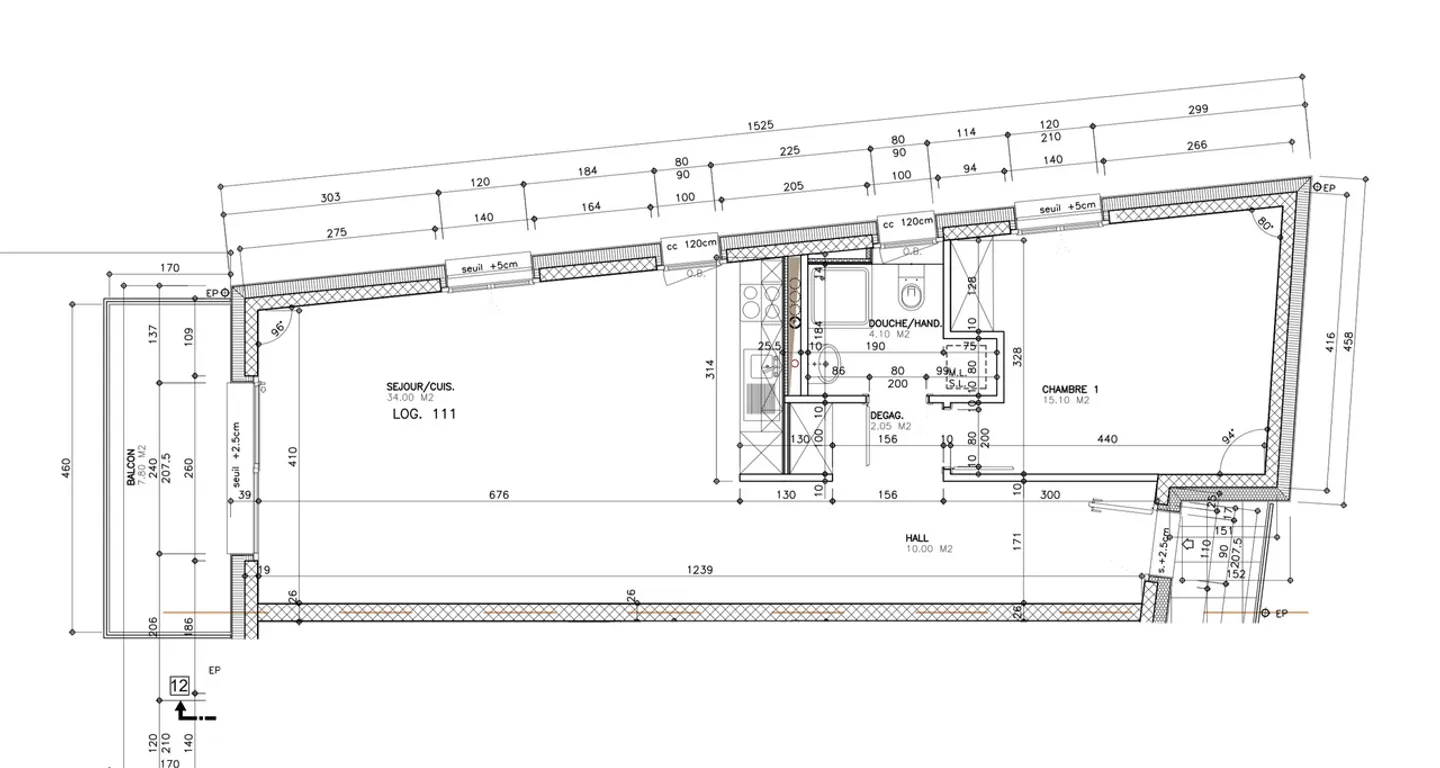 Appartamento in affitto - Foto 7 di 7
