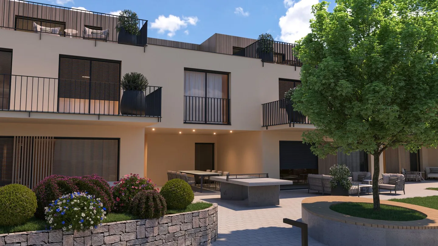 Moderno appartamento giardino di 5,5 stanze con camera matrimoniale, bagno en suite, loggia e balcone - Foto 18 di 29