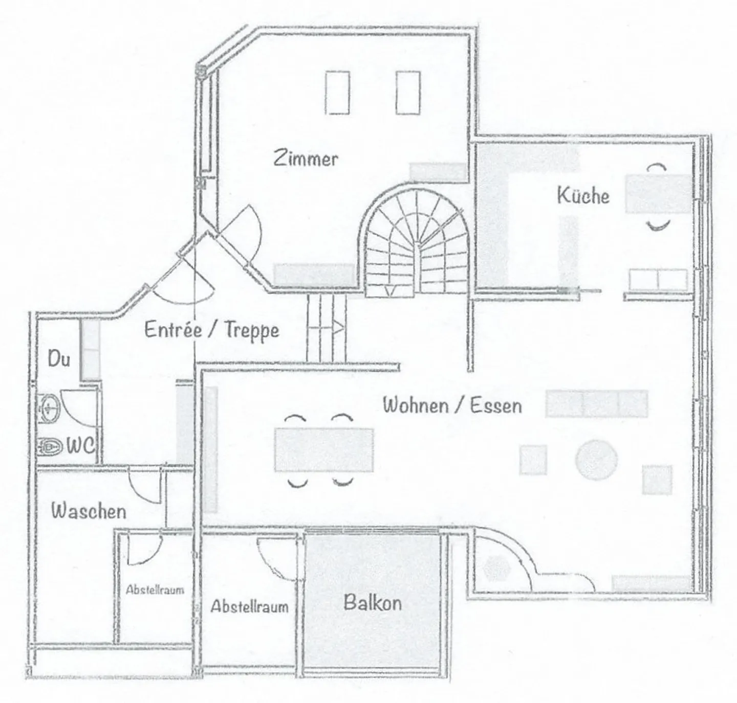 Maison confortable avec beaucoup d'espace, charme ancien et balcon ensoleillé - Photo 17 sur 17