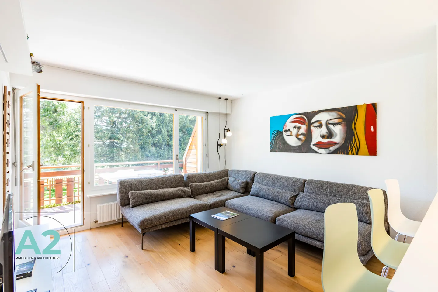 Appartement rénové à Crans - Photo 2 sur 11