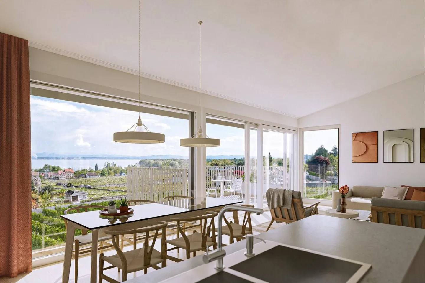 4,5-Zimmer-Wohnung - AZUR 2-C - Foto 6 von 13