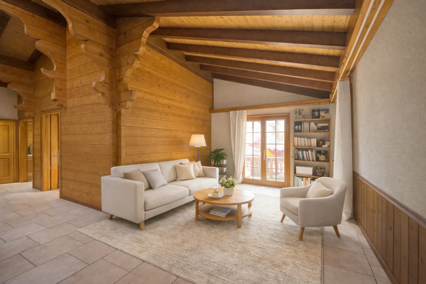 Chalet con 2 appartamenti di 3,5 stanze, affittato. - Foto 2 di 19