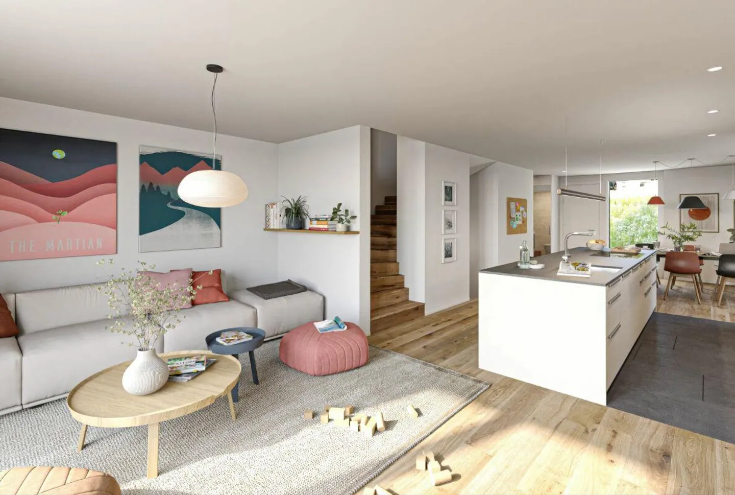 Un endroit où se sentir bien - Maisons neuves à Arisdorf avec vue - Photo 2 sur 10