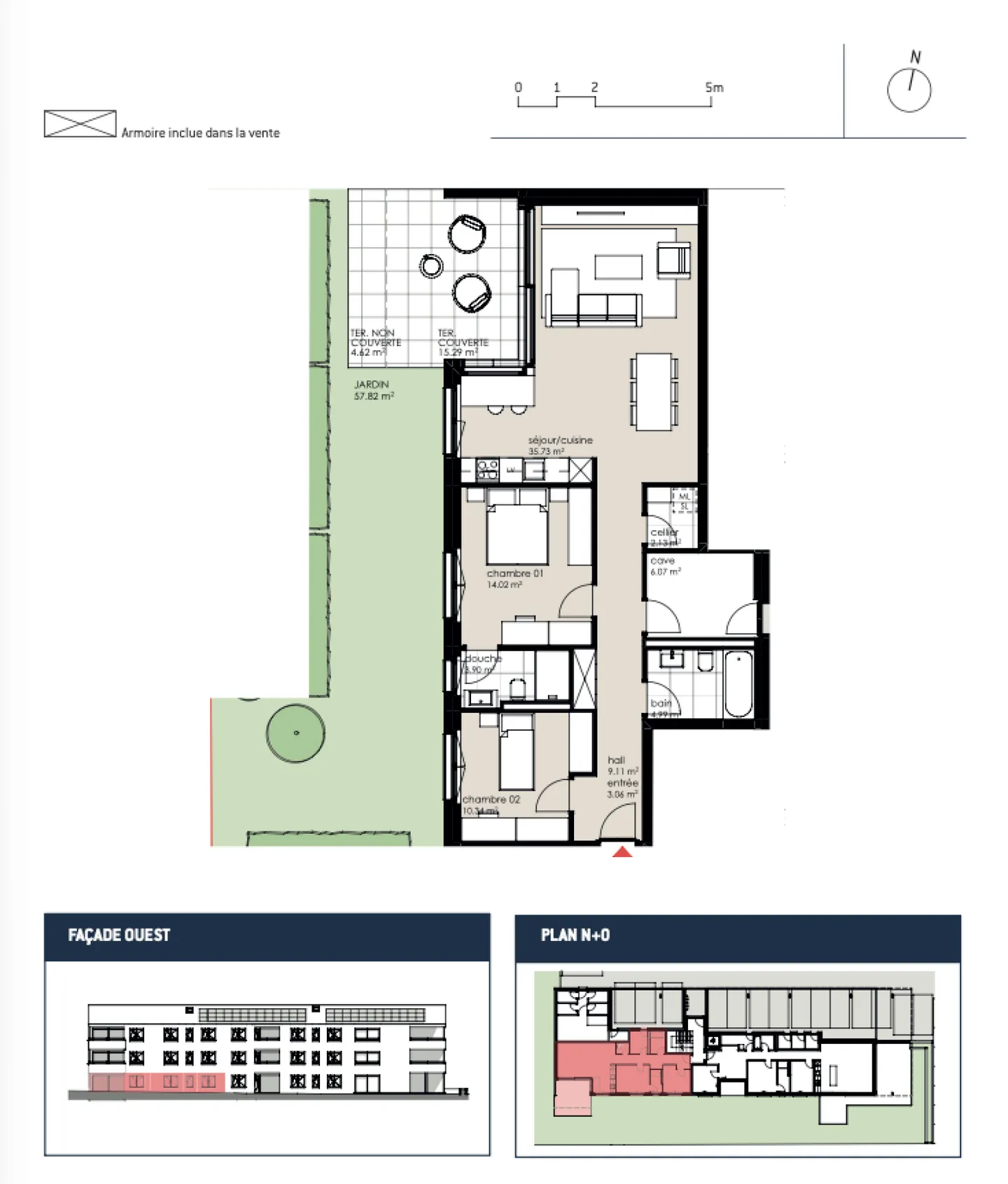 Residenza "Azzura" Appartamento luminoso al piano giardino con terrazza e giardino privato - Foto 9 di 9