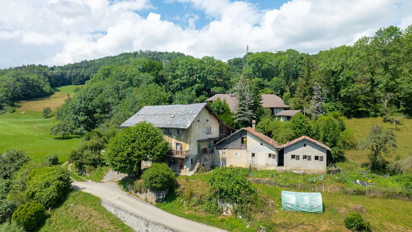 Bauernhof zu renovieren, Panoramablick auf den See - Chardonne - Foto 4 von 5