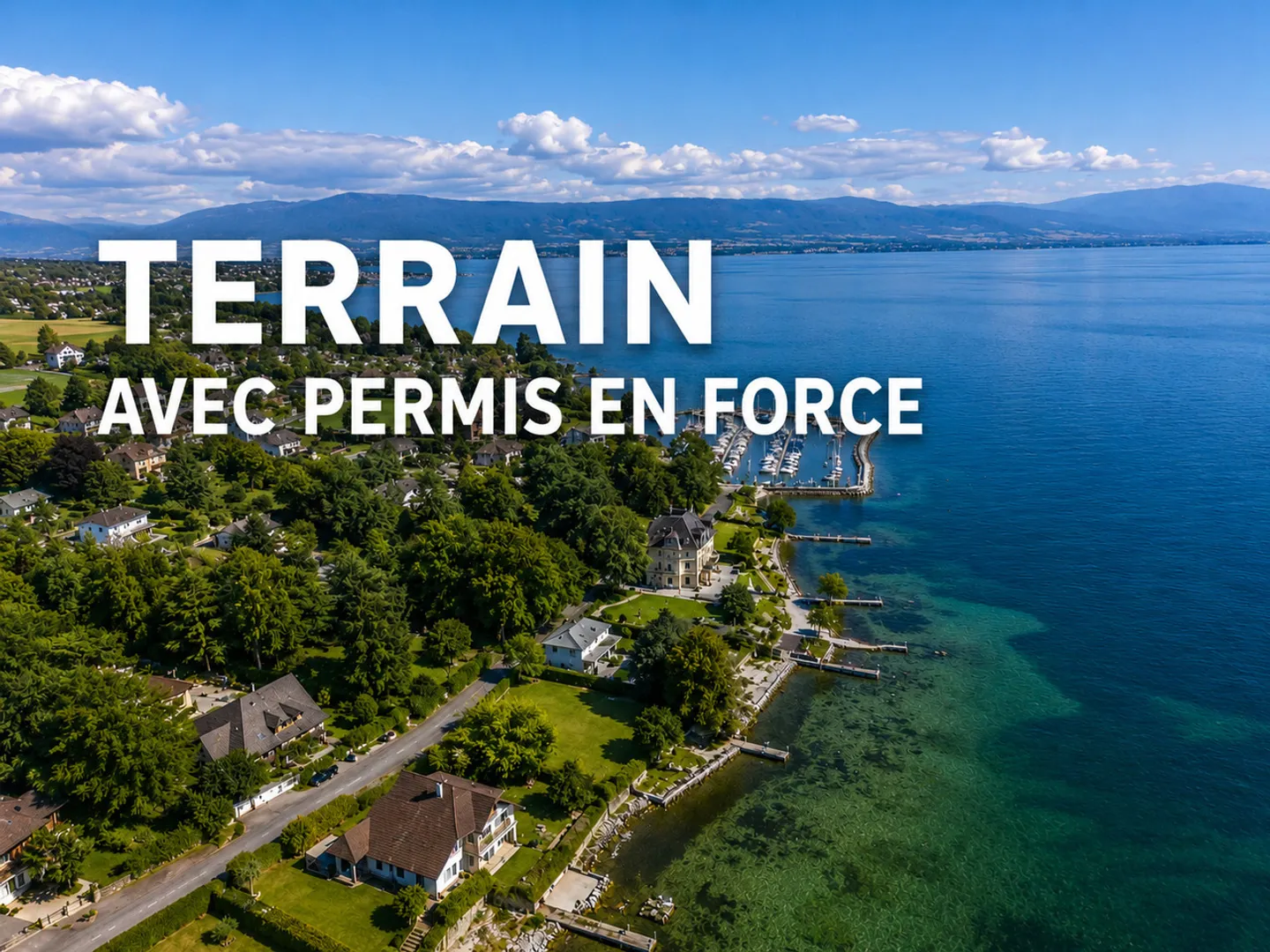 Permesso di costruzione in vigore, vista panoramica sul lago e sulle Alpi e progetto eccezionale - Foto 1 di 2