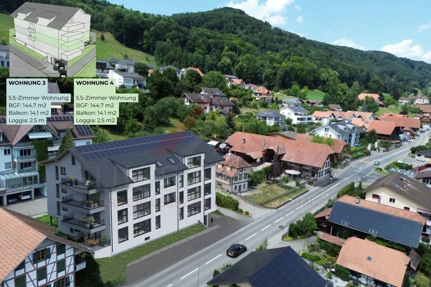 Vivere di alta qualità con stile e spazio - Appartamento di 5½ stanze «RESIDENCE CENTRO» Sud - Foto 12 di 15