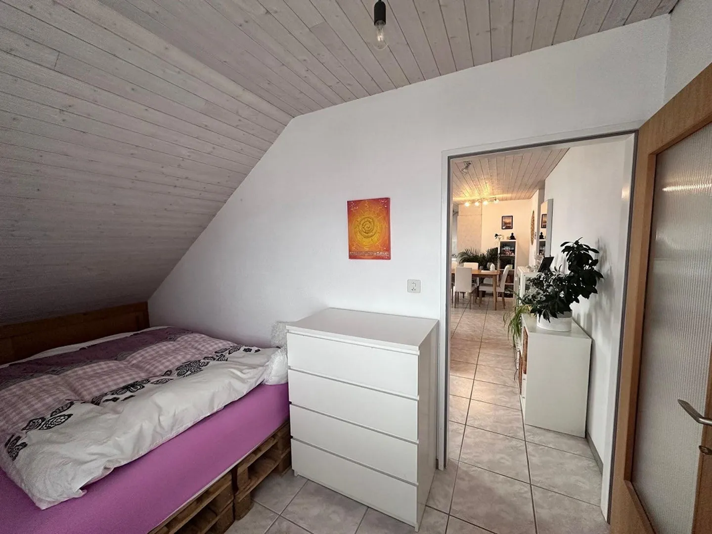 Appartamento 2.5 - 3 camere soleggiato e tranquillo con vista - Foto 4 di 12