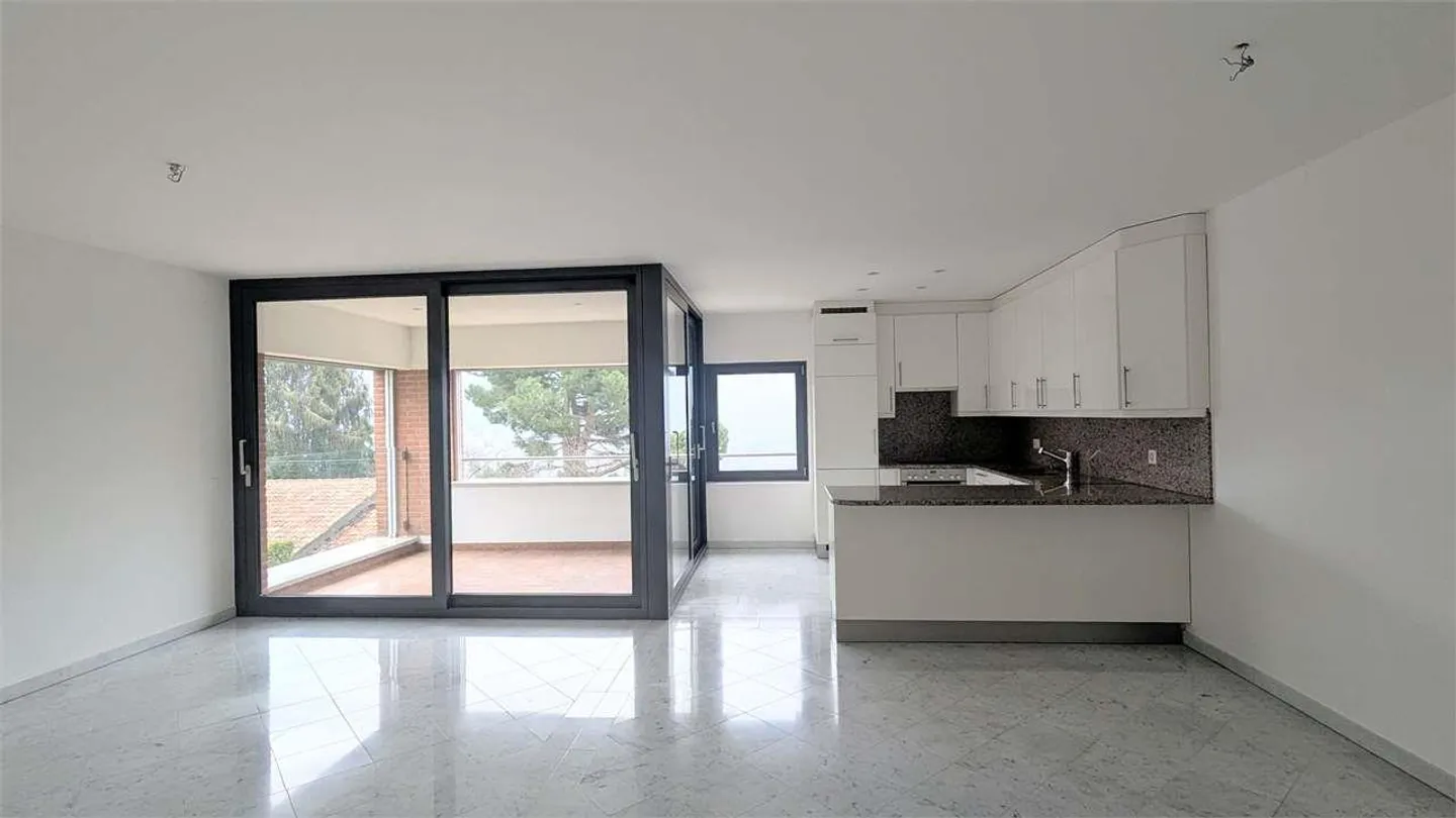 Collina D'oro, bon appartement de 3,5 pièces avec terrasse couverte - Photo 1 sur 12