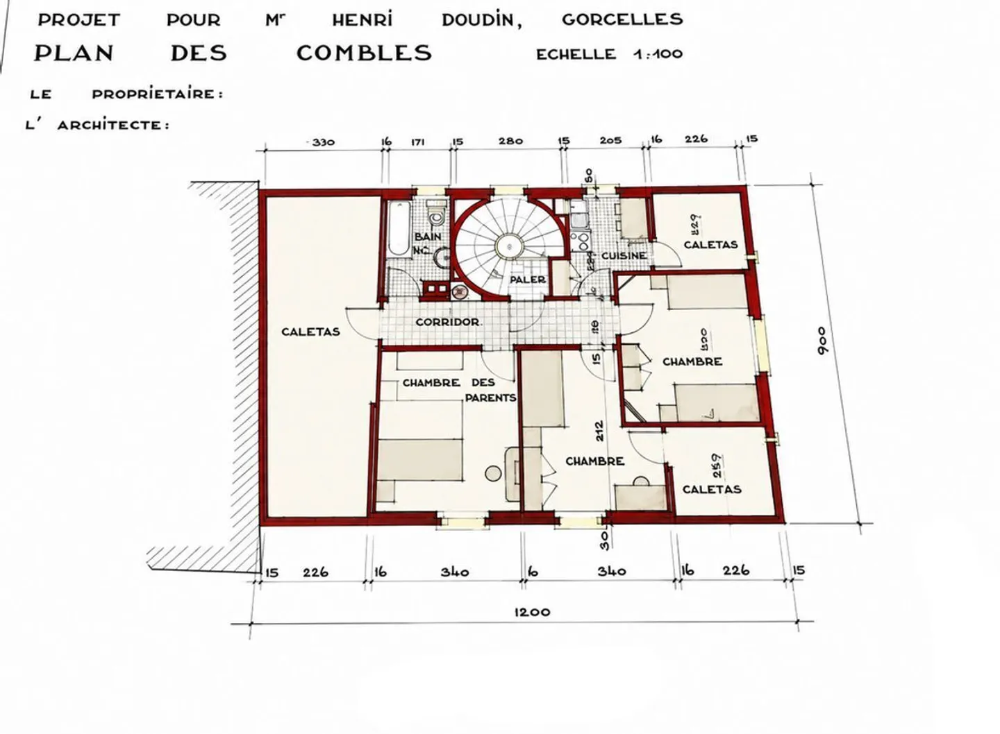 Bâtiment avec 2 appartements, un espace commercial - 2 chambres - 2 places de parking et un garage/terrasse au centre du village - Photo 12 sur 13
