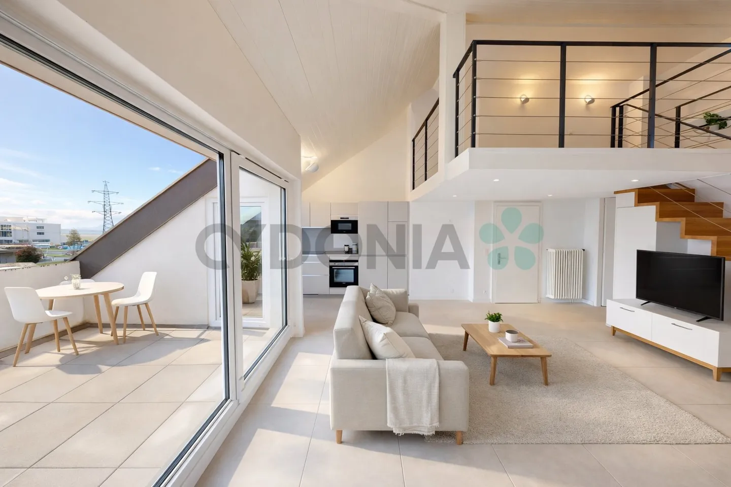 Charmant appartement mansardé avec vue dégagée - Photo 1 sur 6