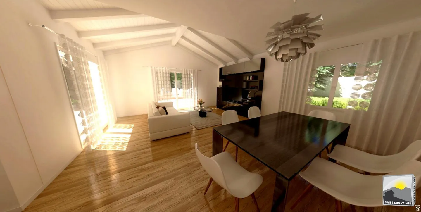 SAXON Je suis le projet VIRGINIA Villa 5.5 pièces de 173 m² terrain 1'000 m² - Photo 3 sur 25
