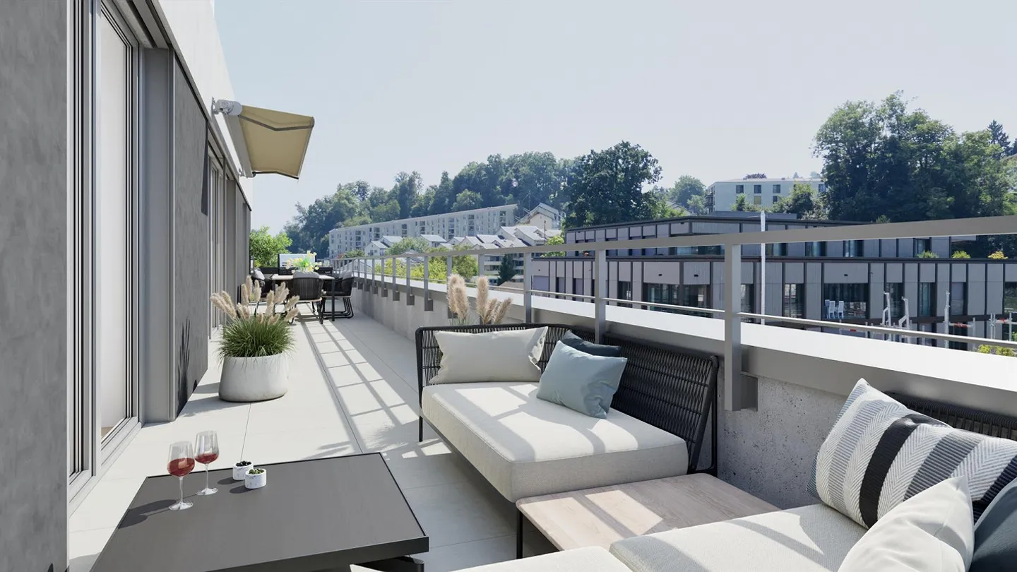 LOU Lucerne – Living in the popular Tribschen district - Photo 7 of 8