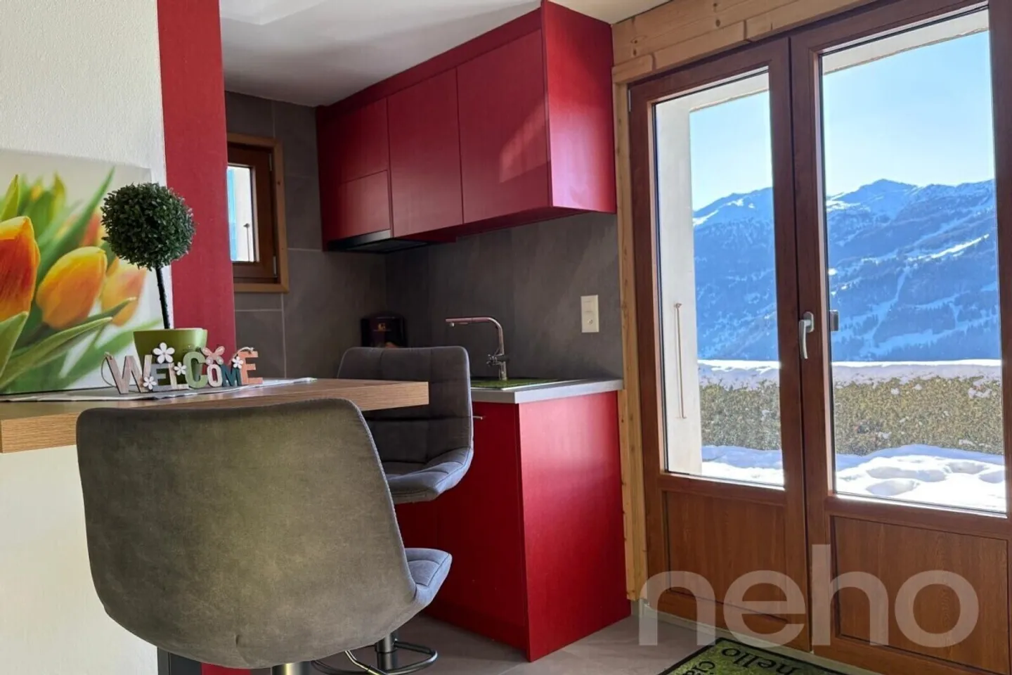 4,5-Zimmer-Wohnung und Studio in Verbier mit atemberaubendem Blick - Foto 12 von 12
