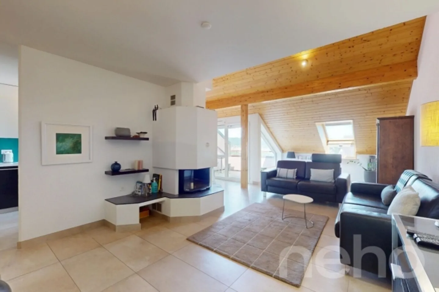 Magnifique appartement de 4.5p avec balcon, garage et vue! - Photo 2 sur 12