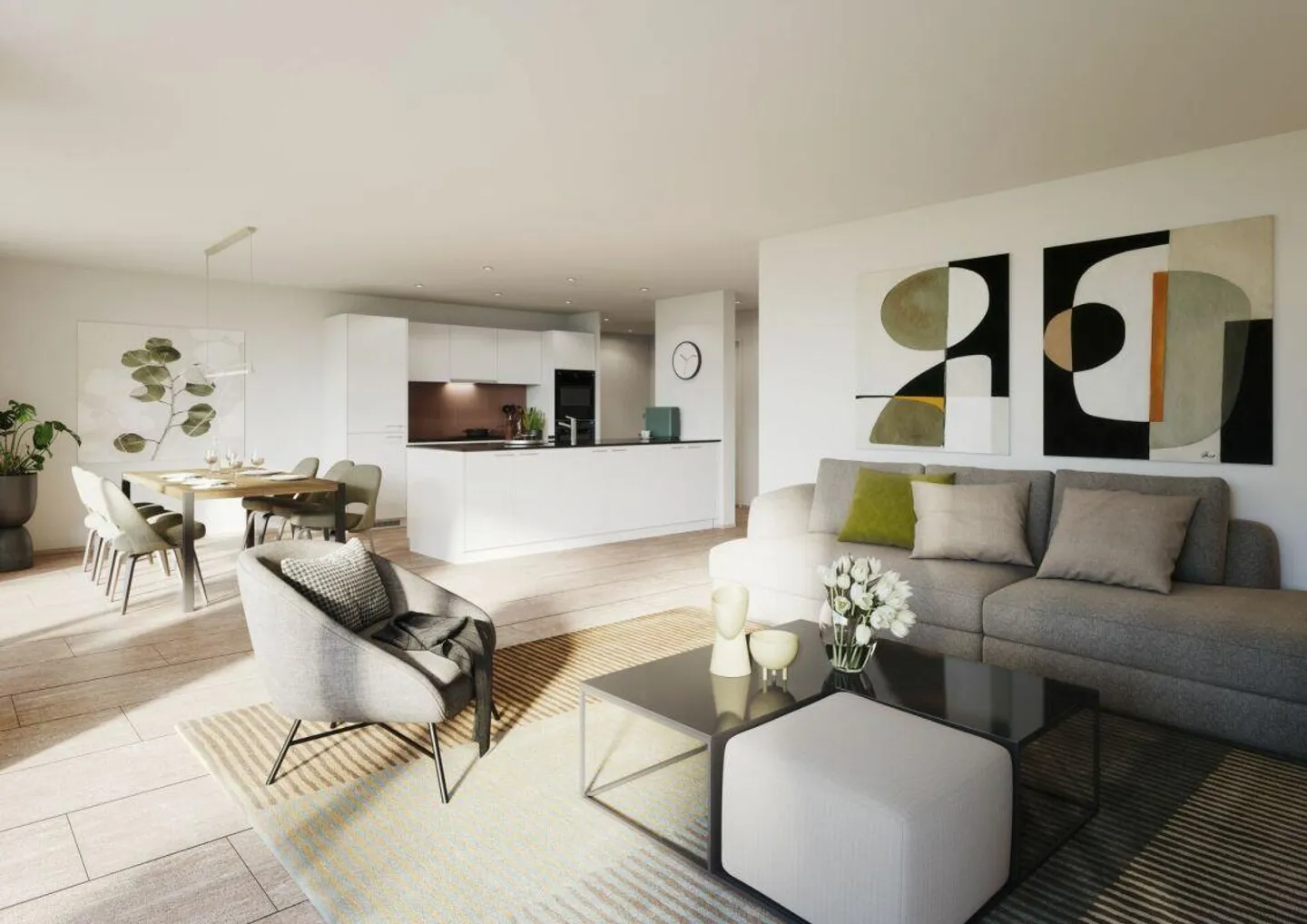 PREMIÈRE LOCATION - VOTRE APPARTEMENT RÊVÉ DANS LE PROJET NEUF "HAGAARTE" - Photo 2 sur 8