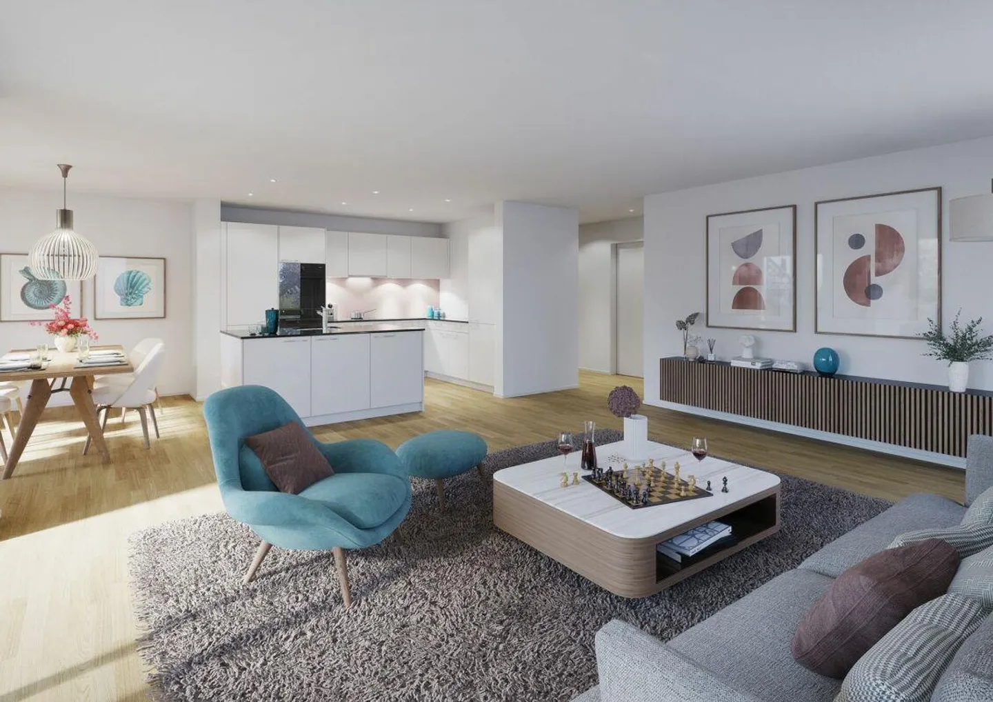 PREMIÈRE LOCATION - VOTRE APPARTEMENT RÊVÉ DANS LE PROJET NEUF "HAGAARTE" - Photo 4 sur 8