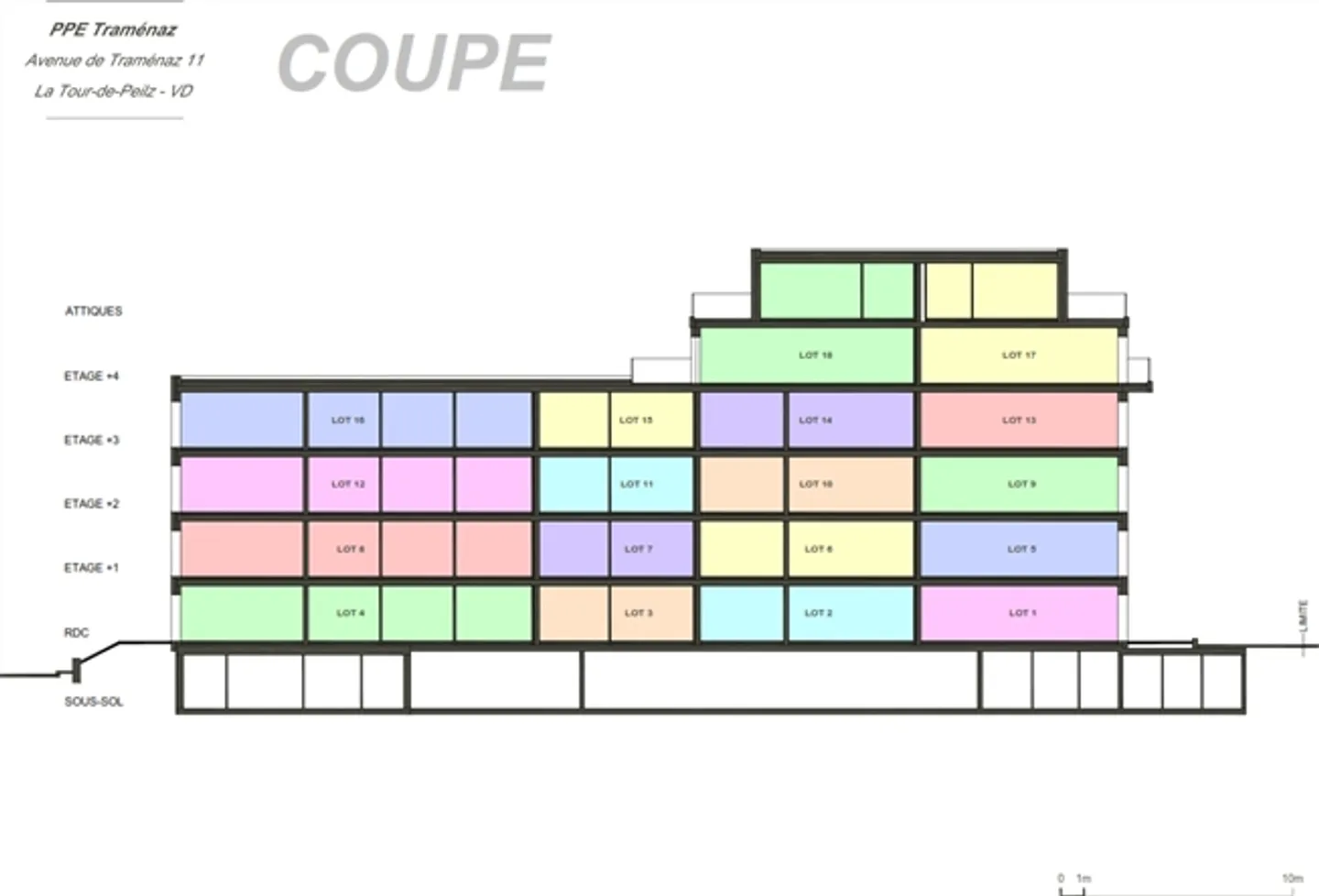 «Los 6 _ Neue 3,5-Zimmer-Wohnung zum Verkauf in La Tour-de-Peilz mit Terrasse.» - Foto 5 von 13