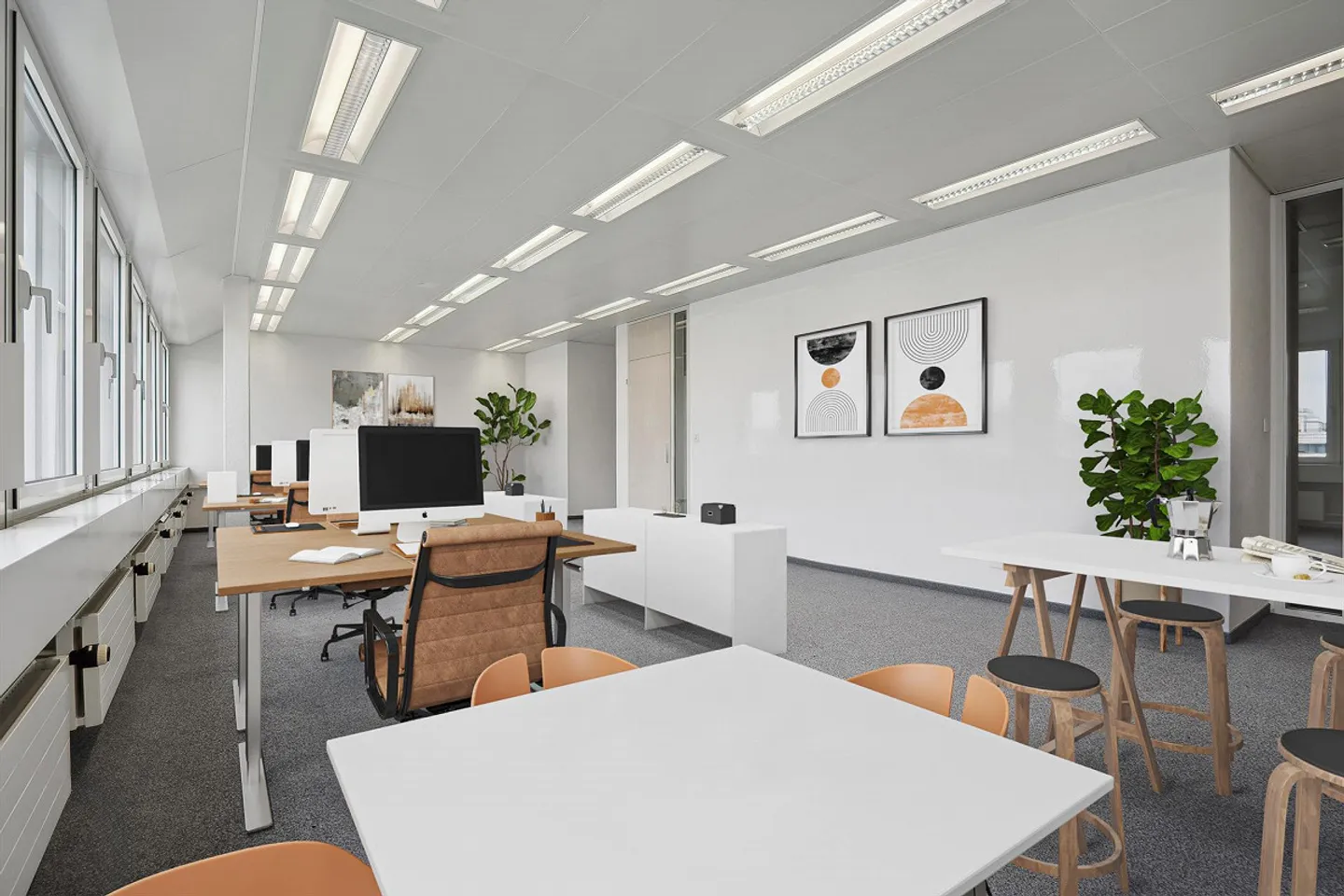 Beaucoup d'espace pour votre vision Bureau/Espace commercial près de l'aéroport de Zurich - Photo 3 sur 11