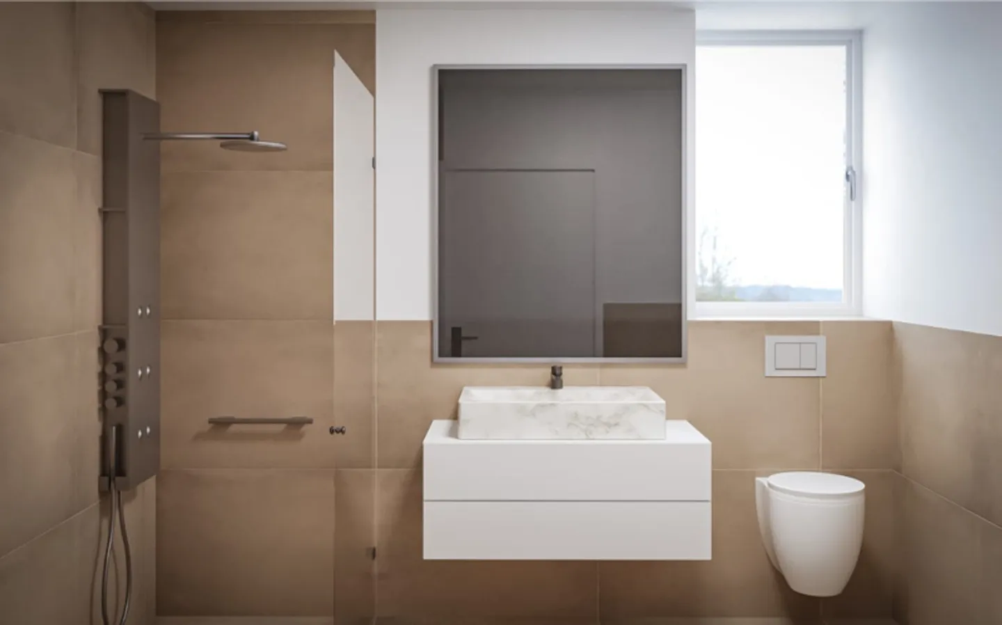 2.2 Appartement moderne 4.5 pièces au 2ème étage Confort et vue à Fraubrunnen - Photo 8 sur 8