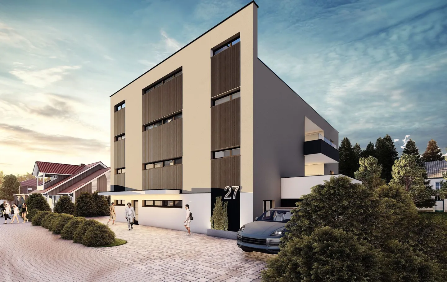 NEW BUILD: High-quality 4.5-room apartment in a central location in Amriswil - Photo 1 of 7