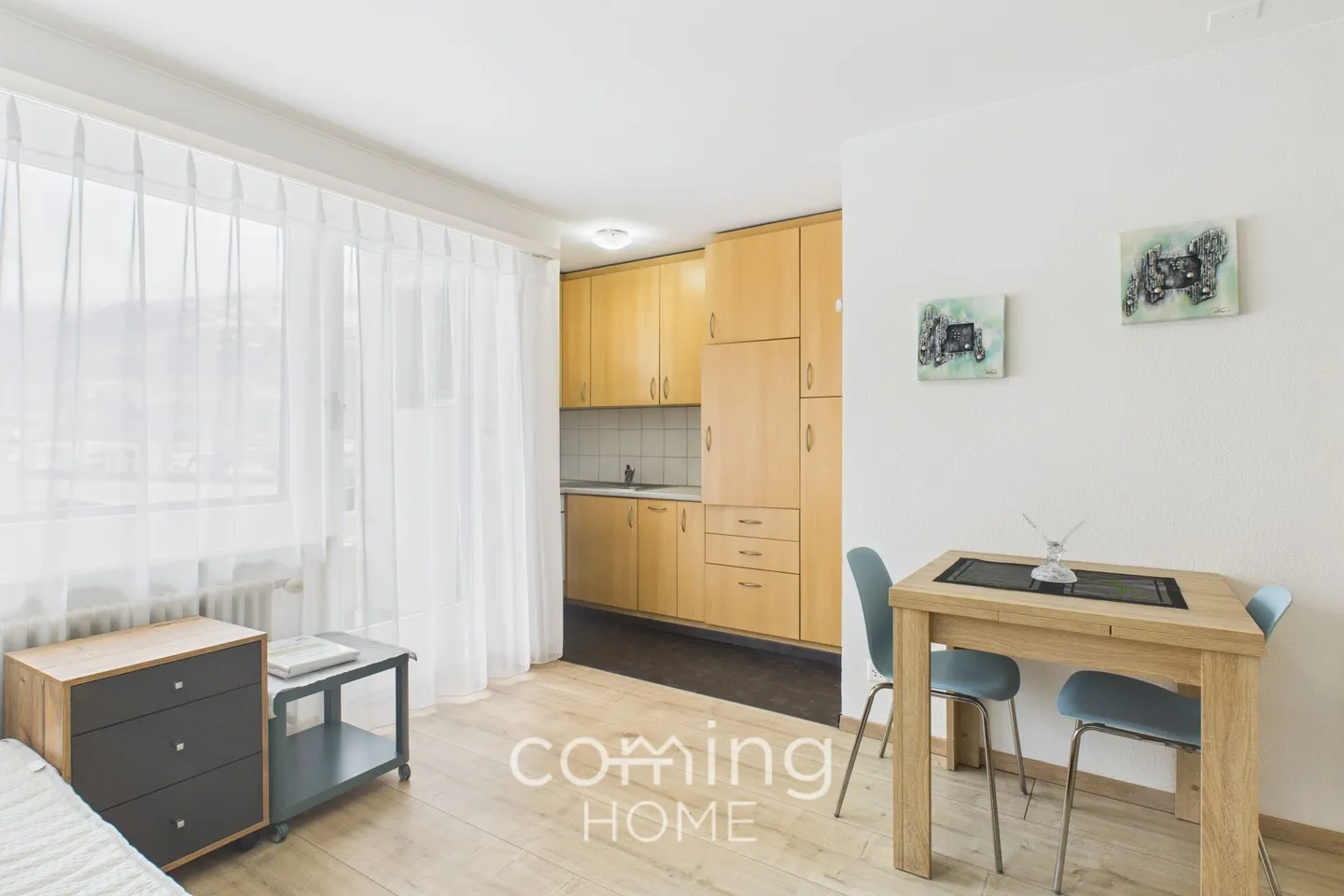 Compact Studio in Visp - sunny location with mountain view - Photo 2 of 9