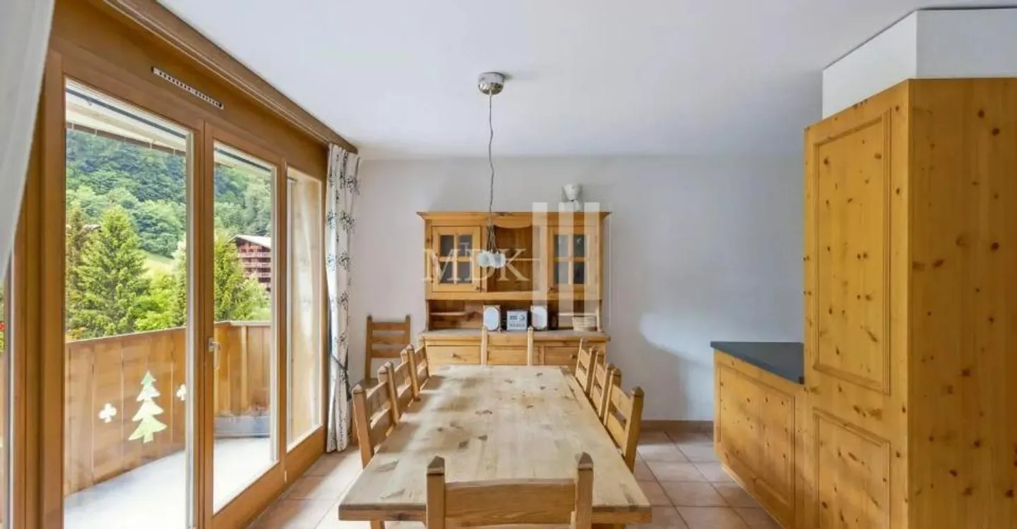 Charmante Wohnung in Val-d'Illiez - Foto 2 von 9